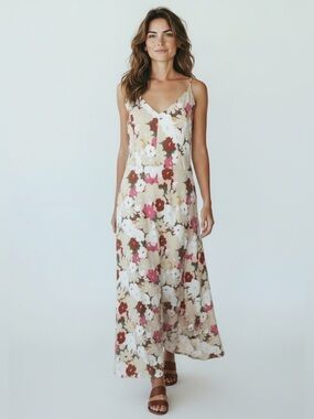 market and spruce maxi dress Market & Spruce Strappy Back Sleeveless Maxi Dress Navy Blue Size 1X NWT